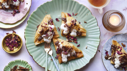 Chocolate and hazelnut warbat